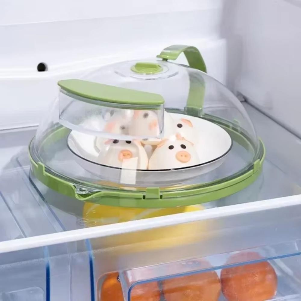 เพียวแฮร์บิวตี้ ฝาครอบไมโครเวฟ, ฉีดน้ําสาด-การพิสูจน์ ฝาครอบสาดน้ําไมโครเวฟ, โปร่งใสกันน้ํามันพร้อมที่จับฝาครอบความร้อนฝาปิดทําอาหา - รูปที่ 6