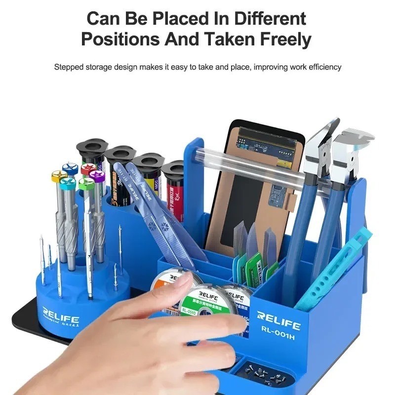 กล่องเก็บของหมุนได้ แหนบ ชั้นวางเครื่องมือ RELIFE RL-001H - รูปที่ 4