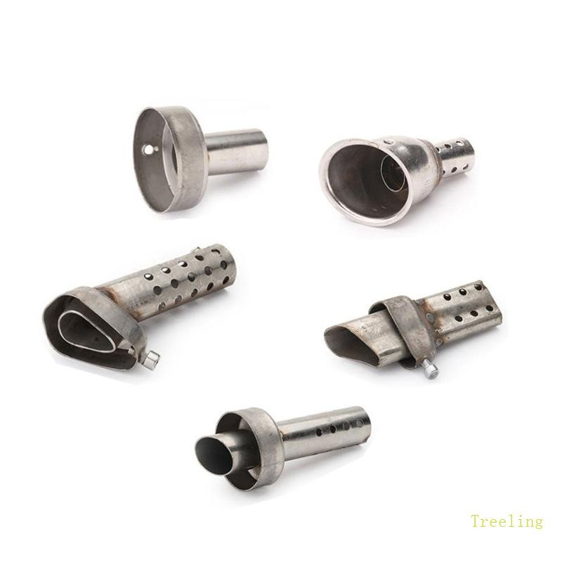 Treeling Universal รถจักรยานยนต์ปรับ Silencer DB Killer Tip