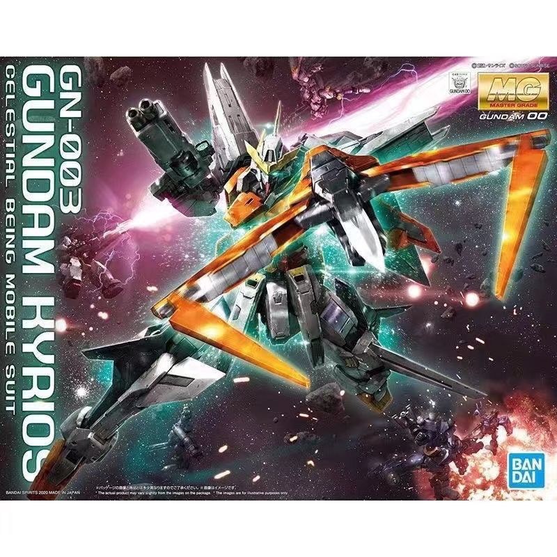 BANDAI MG 1/100 Gundam Kyrios GN-003 CELESTIAL BEING Mobile Suit