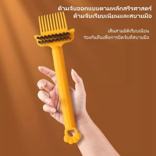 แปรงทำความสะอาดหวี/หวีลมแบบถุงลม แปรงทำความสะอาดหวี/หวีนวด หวีม้วนผม สิ่งประดิษฐ์ทำความสะอาด