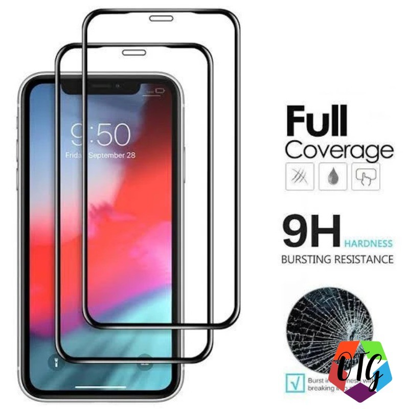 ฟิล์มกระจก สำหรับ iPhone 16 Pro max แบบเต็มจอ 9D รุ่นใหม่! 11 15 Pro max 14Pro Max 14 Pro 14 13 Pro 12 Pro Max XR 7 Plus