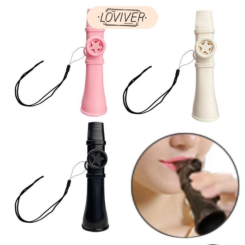 เครื่องดนตรี Kazoo Kazoos กีตาร์ Kazoo แบบพกพา Mini Kazoo อัพเกรด Kazoo