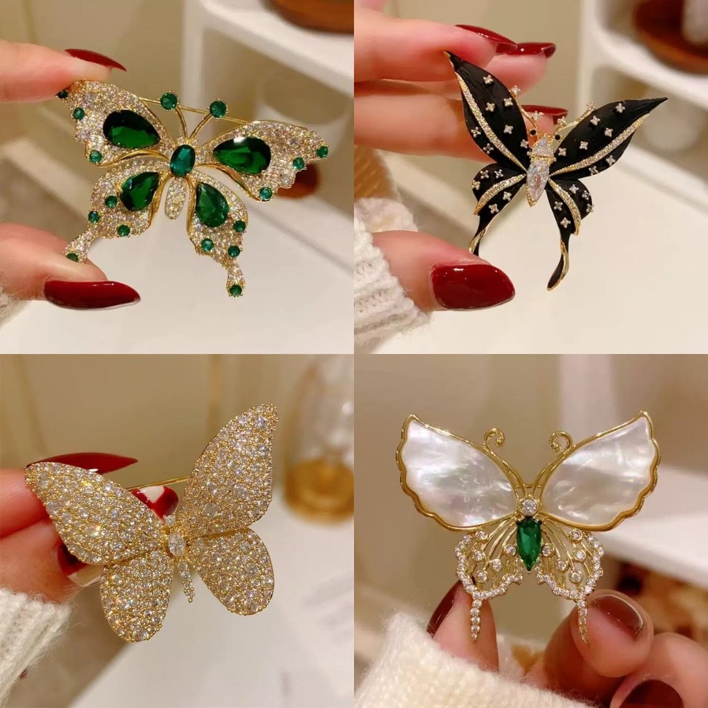 ผีเสื้อBrooch / 28 เข็มกลัดเกาหลีเข็มกลัดแฟชั่นเข็มกลัดวัสดุโลหะผสม ของขวัญวันเกิดสำหรับผู้หญิง