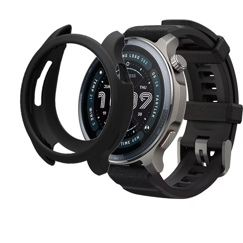สาย เคส Amazfit Balance 2 Case ป้องกันหน้าจออุปกรณ์เสริมสําหรับ Amazfit Balance2 ฝาครอบซิลิโคนป้องกันฟิล์ม Smartwatch กรณีกรอบป้องกันฟิล์ม TPU