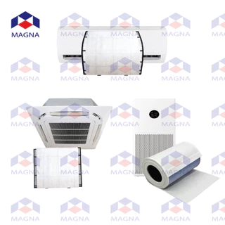 [มาตรฐาน USA] แมกน่า F250 แผ่นกรองฝุ่น PM 2.5 กรองฝุ่นพัดลม แผ่นดักจับฝุ่น แผ่นกรองอากาศ ฟิลเตอร์กรองฝุ่น เฮปปะ ฟอกอา...