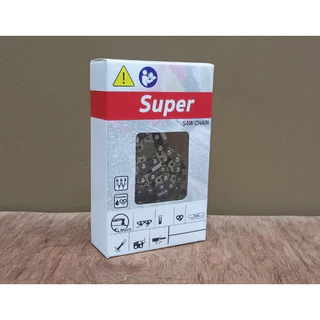 โซ่เลื่อยยนต์ (325/404) ตราSUPER มีให้เลือกหลายขนาด โซ่เลื่อย โซ่บาร์เลื่อย โซ่ตัดต้นไม้ ตัดเร็ว คม