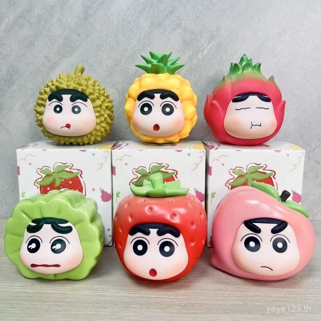 Crayon Shin-Chan ชุดผลไม้น่ารักและตลก