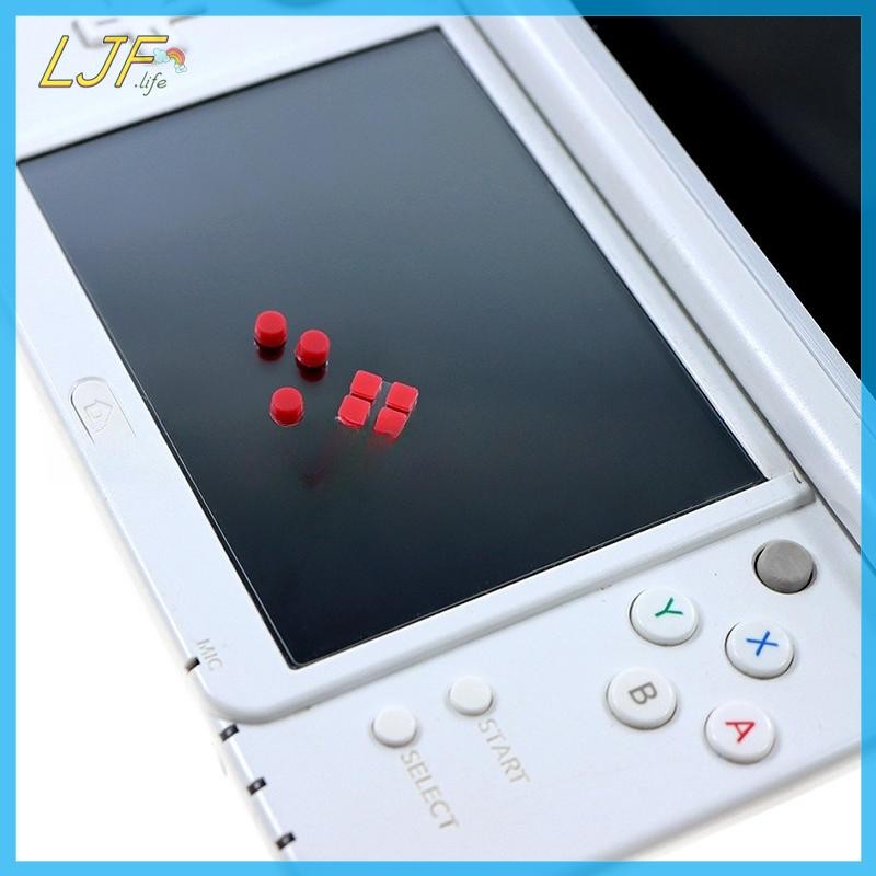 Ljf 1 ชุด Universal Foot Pad สกรูปลั๊กสําหรับ 3DS XL คอนโซลสกรูยางฟุตสําหรับ 3DSLL ด้านหน้าด้านหลังหน้าจอ LCD สกรูฝาครอบ TH - รูปที่ 2