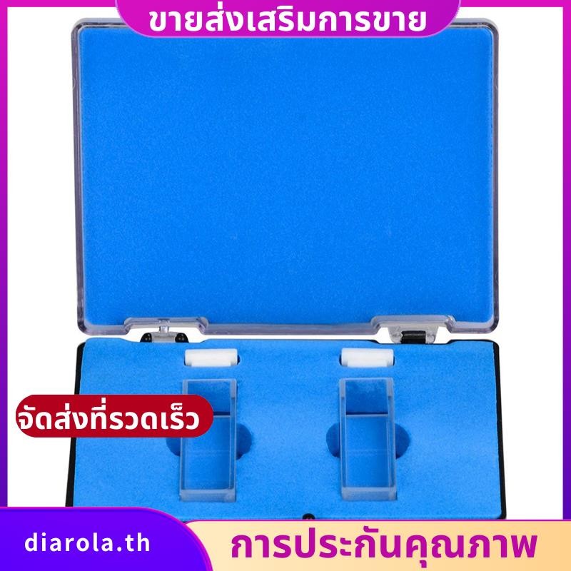 Quartz Cuvette,Spectrophotometer Cuvettes ความยาวเส้นทาง 10 มม., ความสูง 45 มม., ความจุ 3.5 ML - 2 ช