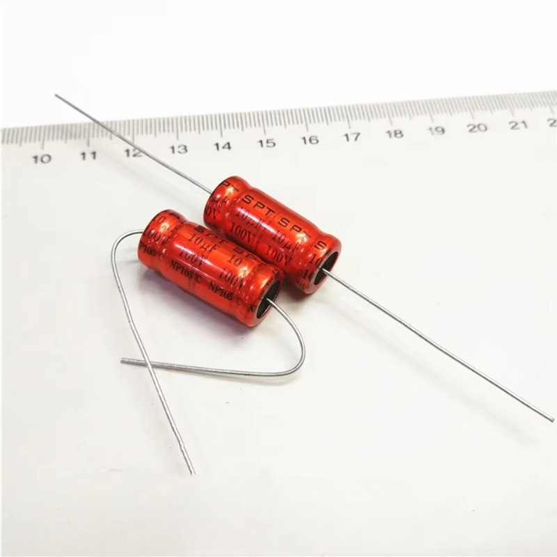 100v SPT ลําโพงตัวเก็บประจุเสียง NP Non Polarity ความถี่ Devider 1.5UF 2.2UF 3.3UF 4.7UF 5.6UF Axial ลําโพงทวีตเตอร์ Capacitor ราคา ถูกที่สุด ดีลบีเคเค แกลเลอรีภาพที่ 2