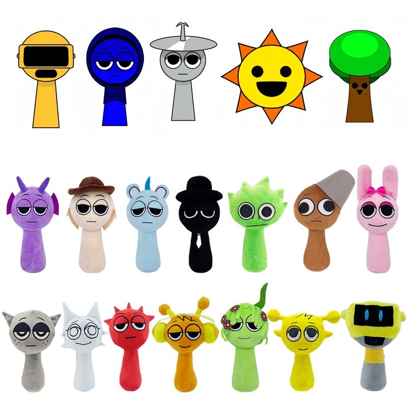 Sprunki Incredibox Sprunki ของเล่นตุ๊กตา Sprunki ของขวัญสําหรับเด็ก