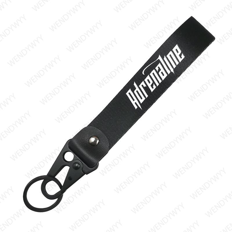 ทนทานปรับแต่งสายรถจักรยานยนต์หรือ DIY Motocross Webbing Key CHAIN พวงกุญแจป้ายพวงกุญแจสําหรับทุกชนิดมอเตอร์ไซด์