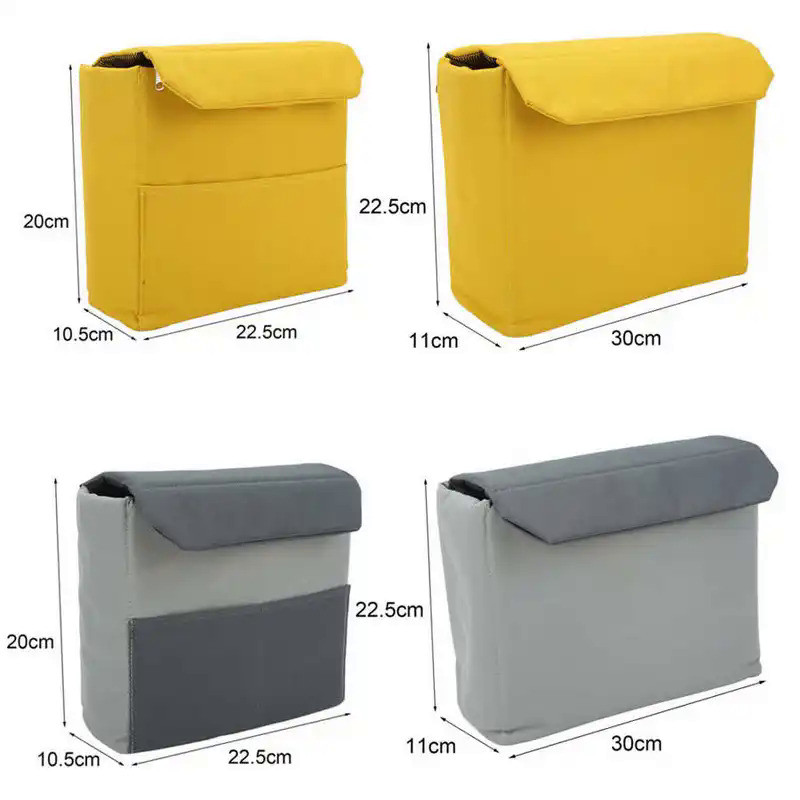 Waterproof Camera Insert Padded Bag Nylon Sponge Shockproof Camera Storage Bag for Cameras Lens Flashes Photography Acce
