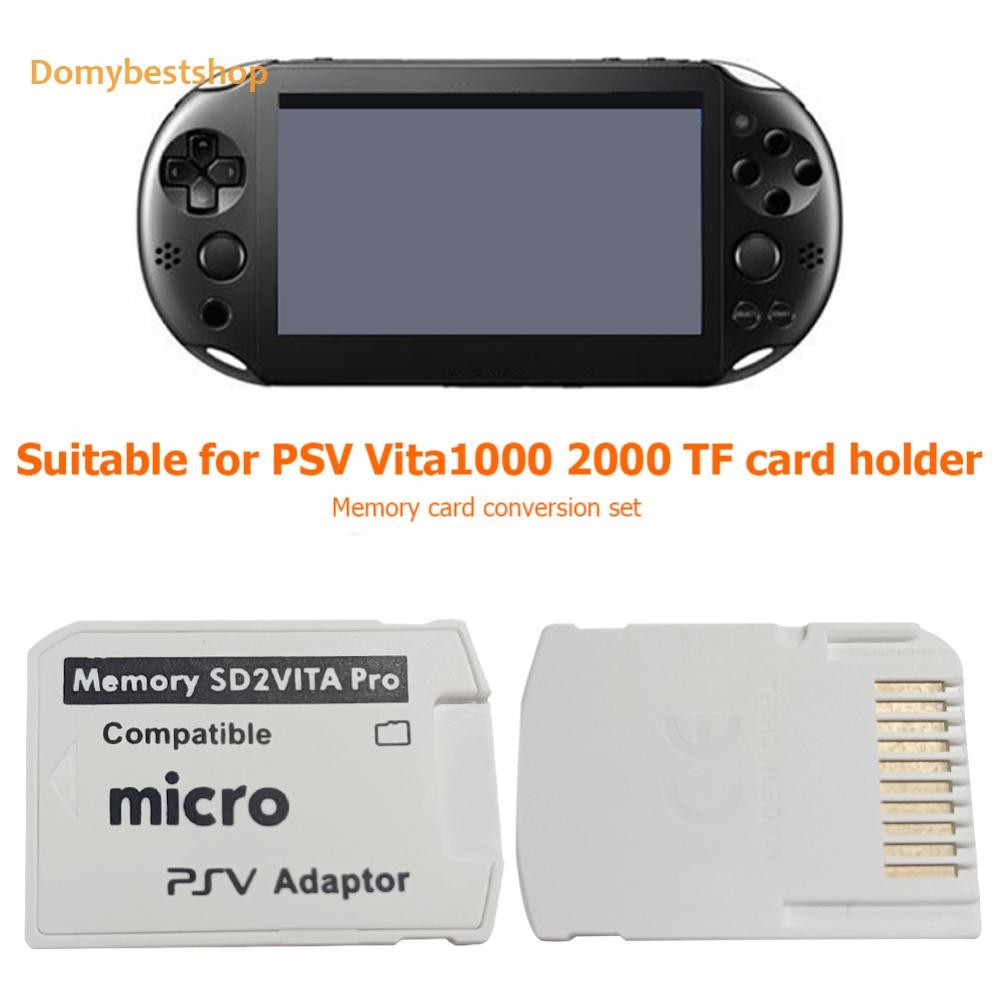 1-10pcs SD2VITA อะแดปเตอร์การ์ดหน่วยความจําสําหรับ PS Vita PSV 1000 2000 3.65 ระบบสําหรับ PS Vita การ์ดเกมหน่วยความจํา TF Card SD Card Holder [Domybestshop.th] ราคา ถูกที่สุด ดีลบีเคเค แกลเลอรีภาพที่ 5