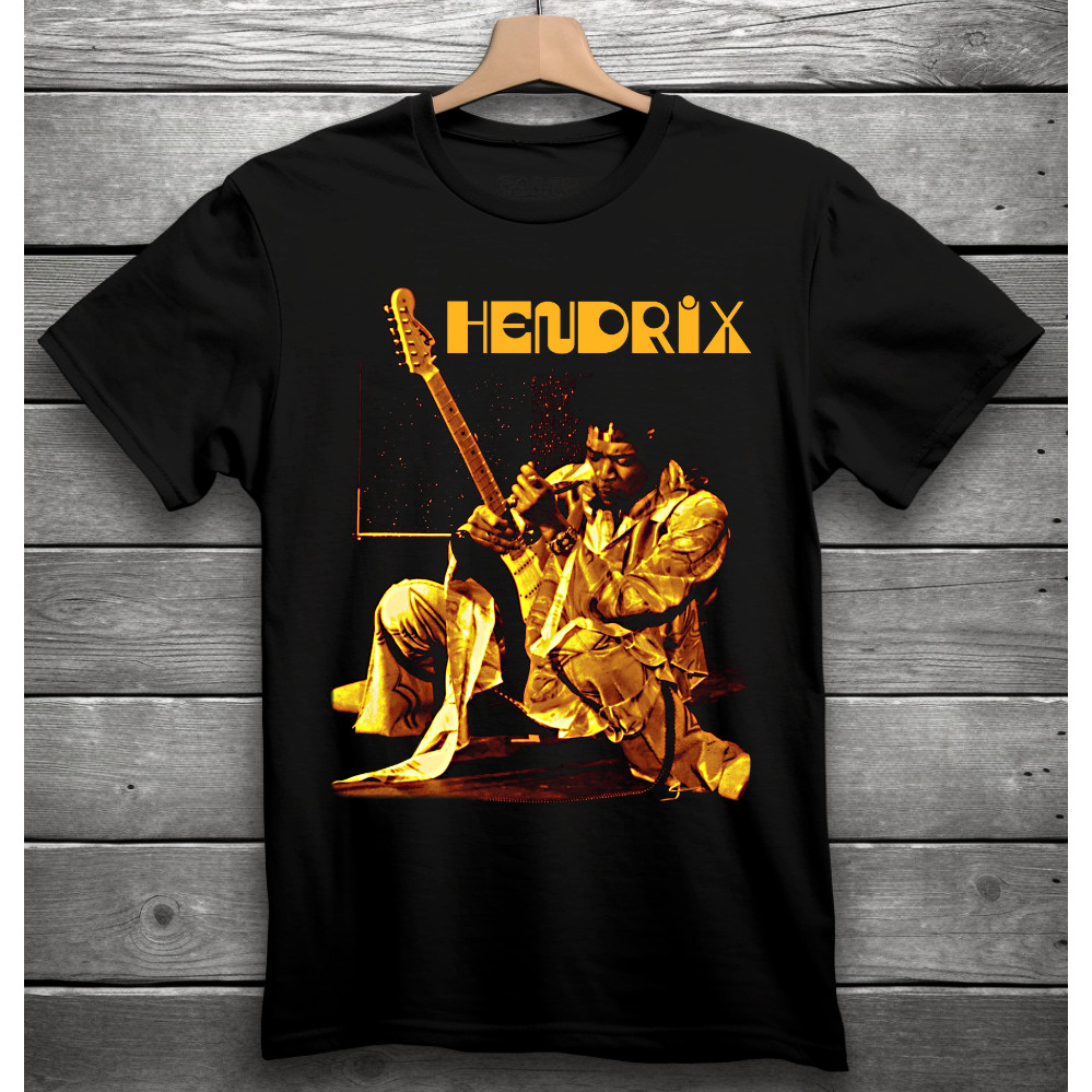 Jimi Hendrix Classic Rock Band เสื้อยืด