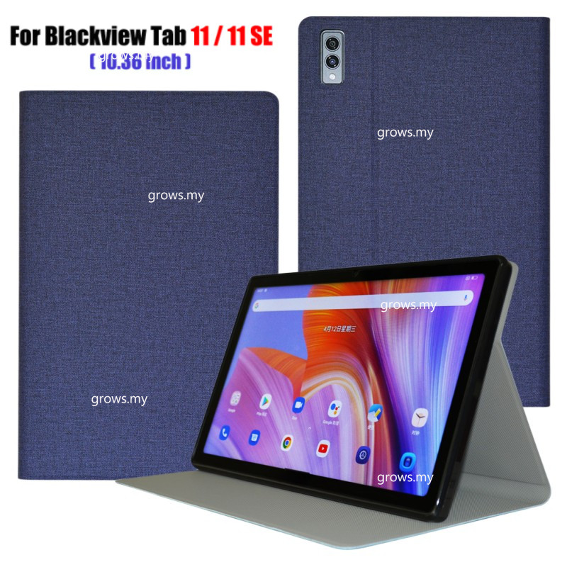 สมาร์ท Auto Sleep/Wake-up สําหรับ Blackview Tab 11 SE 10.36 "แท็บเล็ต Slim Flip Book Cover สําหรับ B