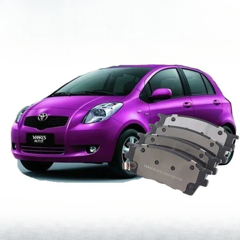 เหมาะสำหรับ08/09/10/11/12/13 Toyota Yaris 1.3/1.6L ผ้าเบรคเซรามิกแท้
