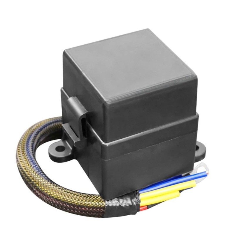 XU Heavy Duty 80A 12V 2 ช่องรีเลย์และฟิวส์กล่องสําหรับรถจักรยานยนต์ที่มีฉลากที่ชัดเจน ราคา ถูกที่สุด ดีลบีเคเค แกลเลอรีภาพที่ 5