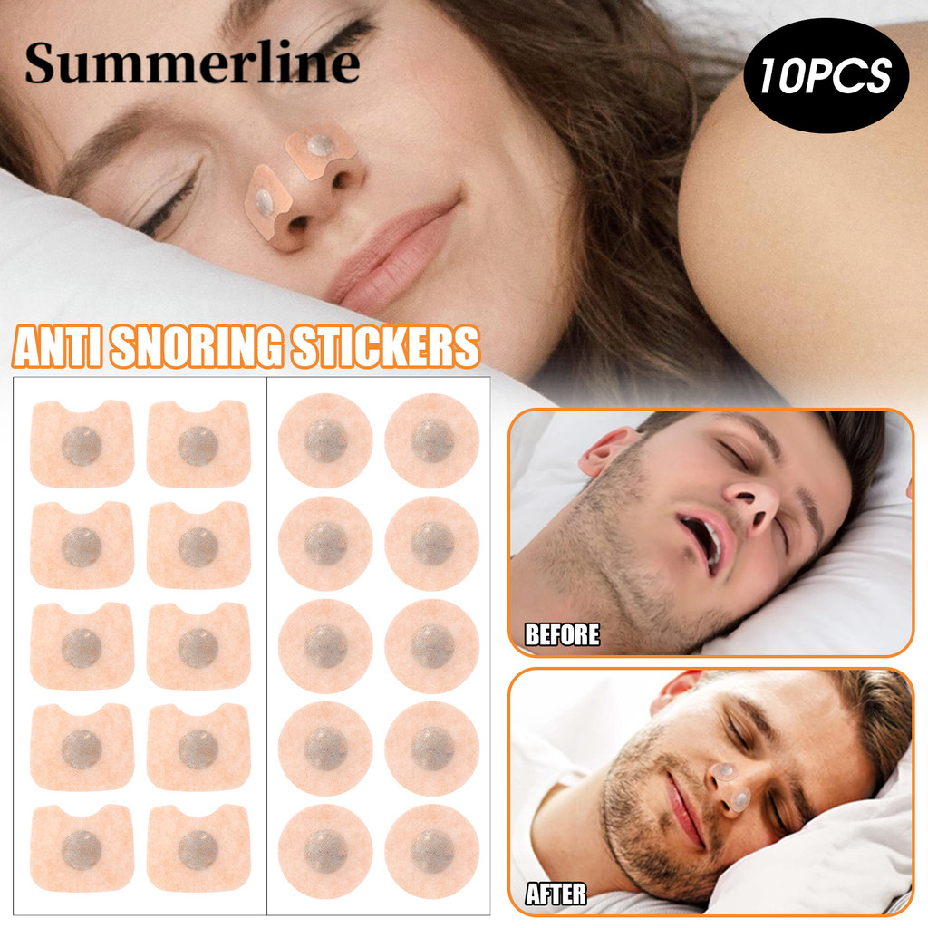 Nose Strips Pack of Magnetic Nasal Dilator - แผ่นแปะจมูกป้องกันการนอนกรน Easier Better Breathe