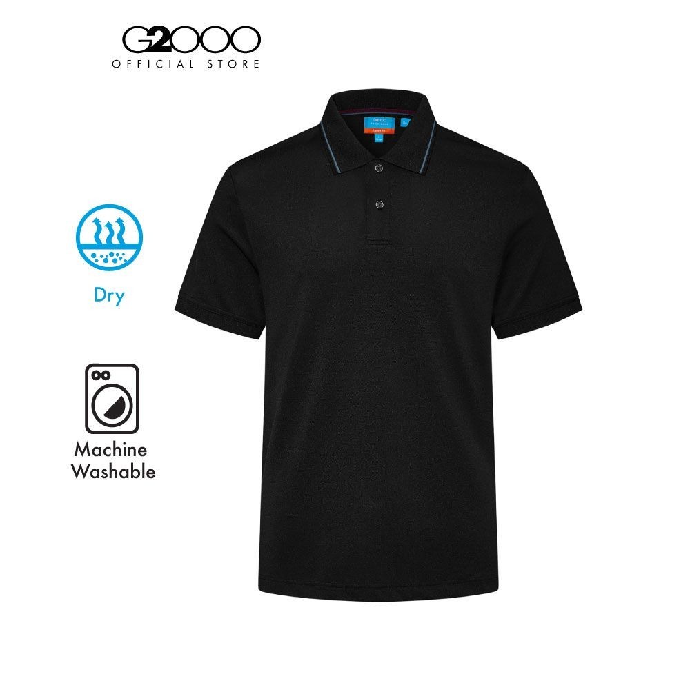 G2000 เสื้อโปโลสำหรับผู้ชาย ทรง Smart Fit รุ่น 4614326299 BLACK
