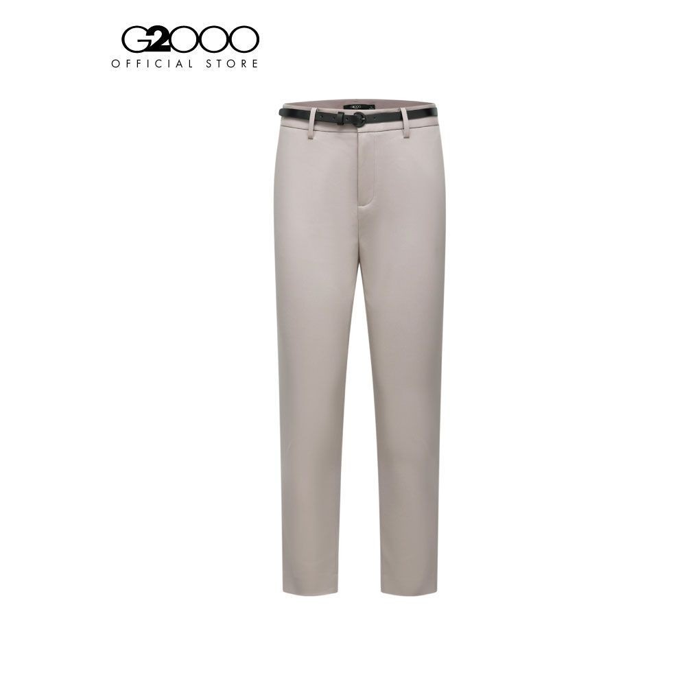 G2000 กางเกงขายาวสำหรับผู้หญิง ทรง Cropped Skinny Shape รุ่น 4626304813 BEIGE