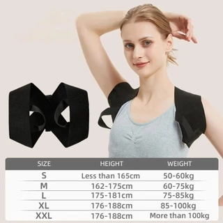 Janelaxe932 ท่าทาง Corrector เข็มขัด,ไหล่กลับเปิดไหล่ผู้ใหญ่ Corrective เข็มขัด, ป้องกันแบบพกพาหลังค่อมปรับ Anti-camel กลับคอรั้งกีฬาด้านบน