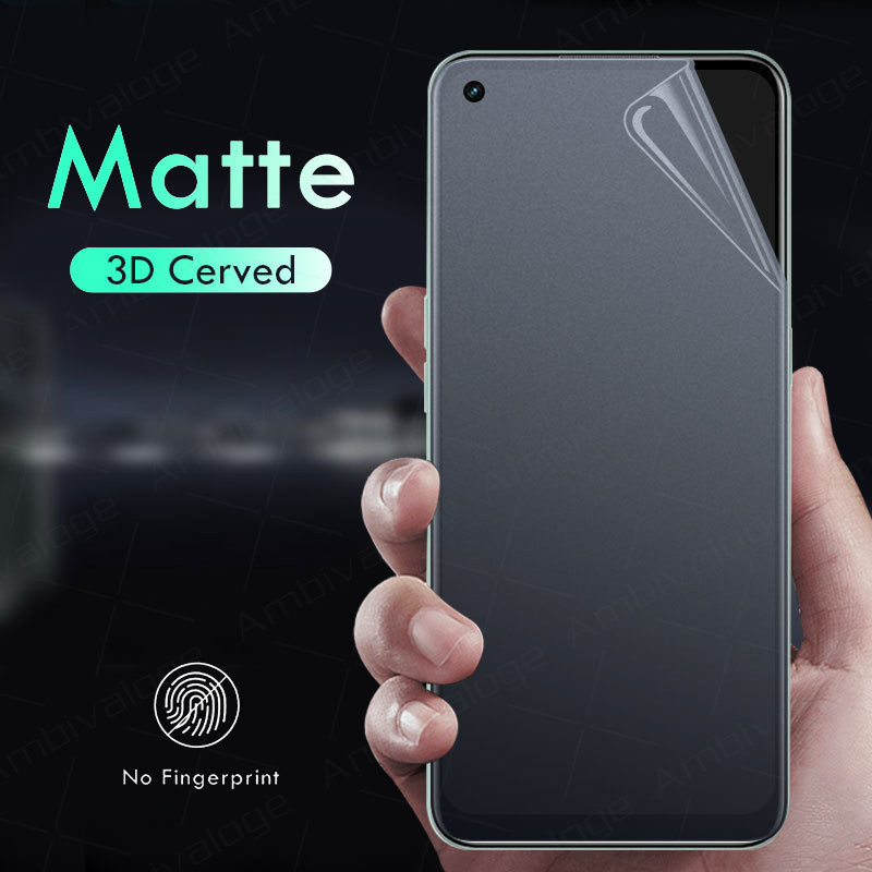 ฟิล์มไฮโดรเจล กันรอยหน้าจอ แบบด้าน สำหรับ OPPO A5 A6 Reno 10 11 12 13 14 15 Pro 5G Find X5 X8 X9 Ultra