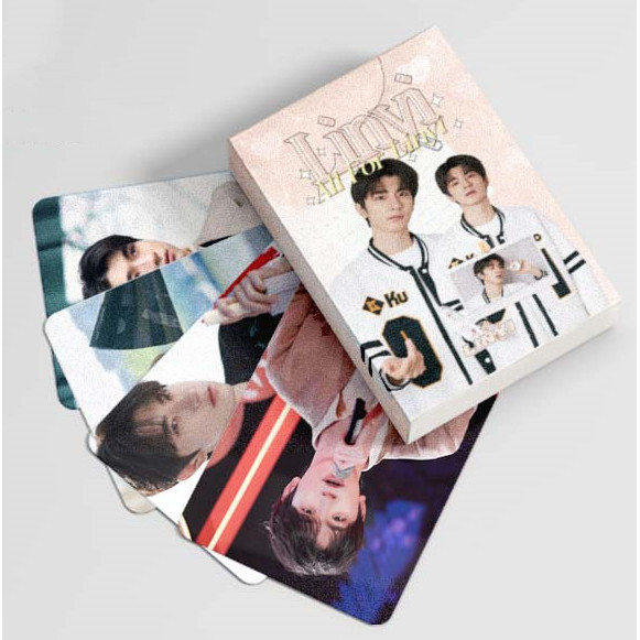 50-55pcs Chinese Drama Actor Lin Yi Hologram Laser Lomo cards Zhou Yiran Postcards Hua Chenyu Holographic Photocards