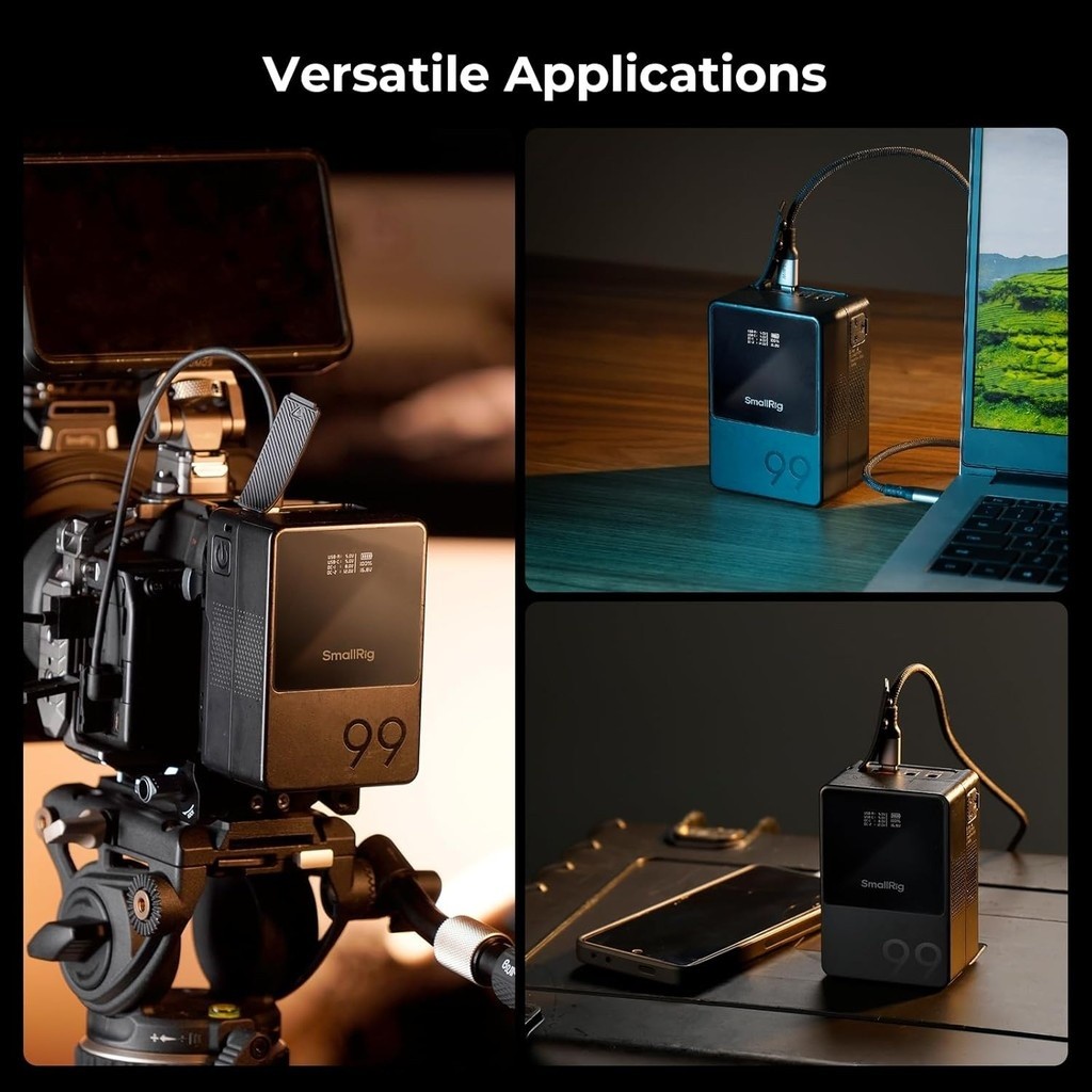 แบตเตอรี่ SmallRig VB99/VB50 V Mount สำหรับกล้อง/กล้องวิดีโอ/จอภาพ/ไฟวิดีโอ