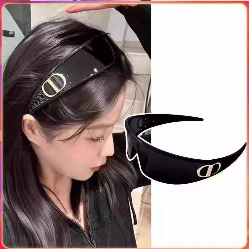 CD แถบคาดศีรษะแว่นตากันแดดผู้หญิง One-piece แฟชั่นแว่นตาฤดูร้อน Anti UV Shades