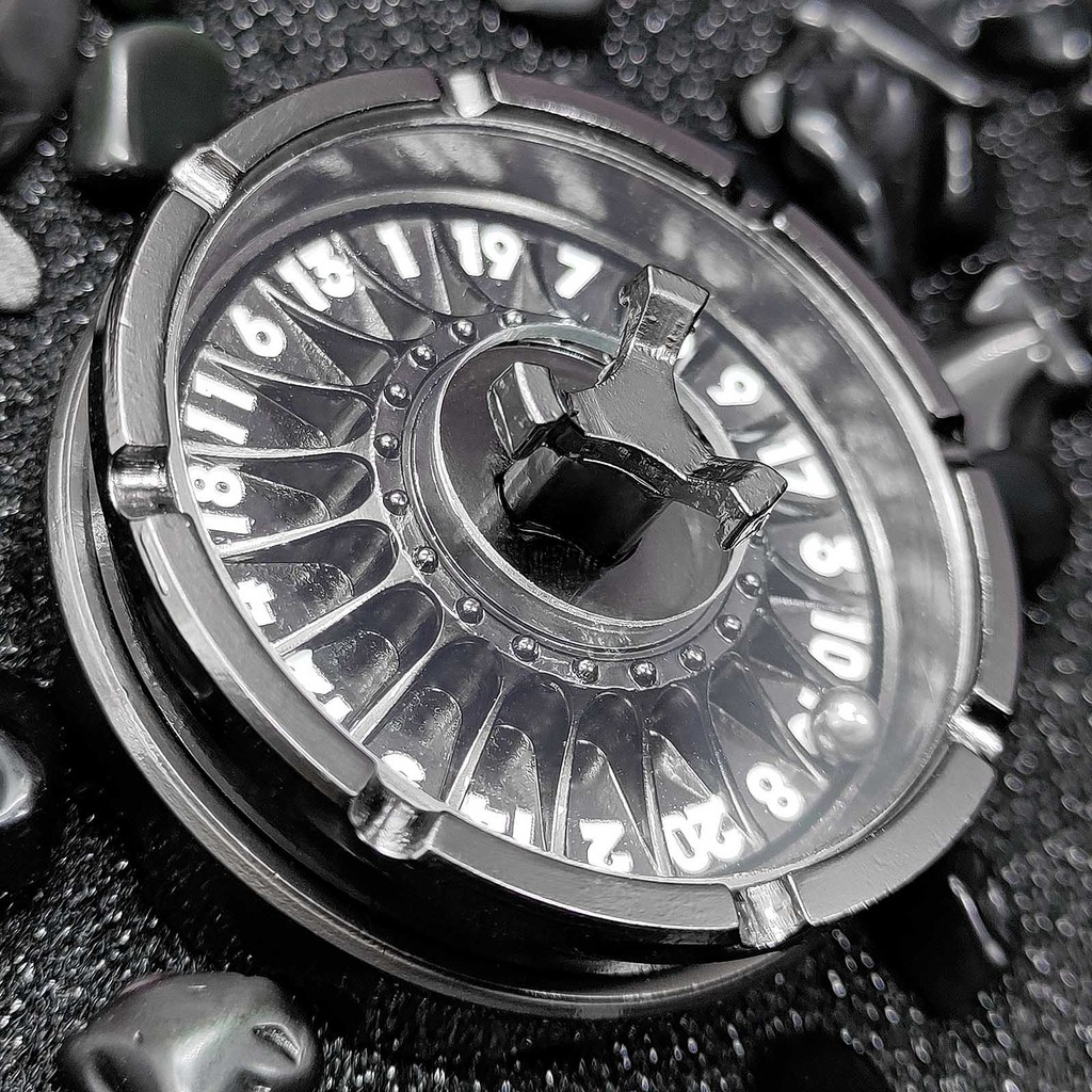 D20 สปินเนอร์วงล้อลูกเต๋า - โลหะหลายหน้า RPG ดันเจี้ยนส์แอนด์ดราก้อนส์