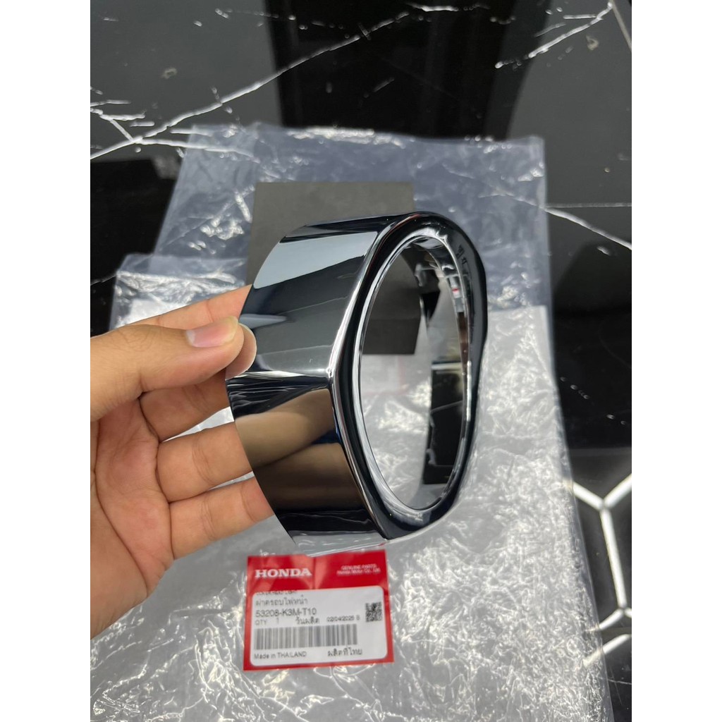 ขอบไฟหน้า GIORNO แท้เบิกศูนย์ ฝาครอบไฟหน้า #53208-K3M-T10 - รูปที่ 2