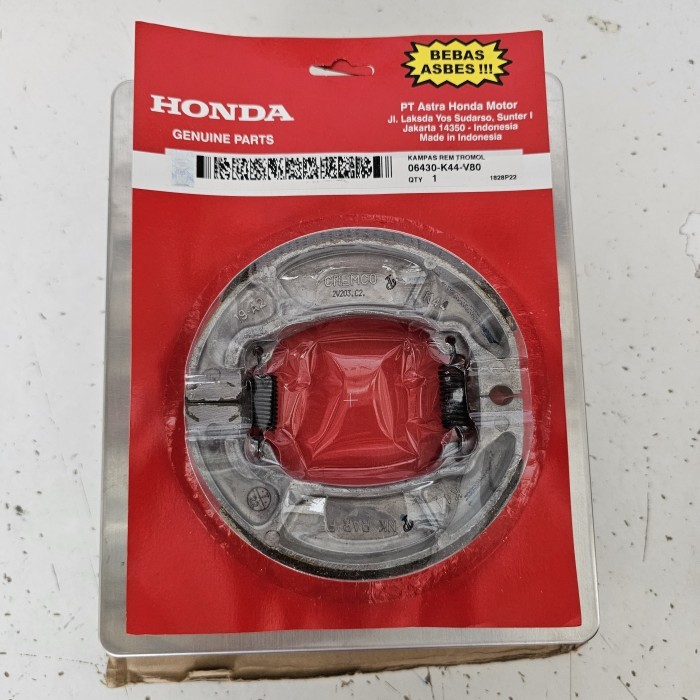 06430K44V80 คอมพ์เบรค RR ชุด PER 06430-K44-V80 BeAT/Scoopy/Vario