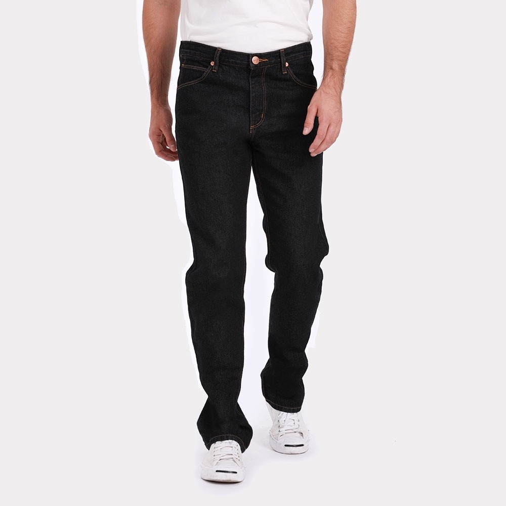 WRANGLER กางเกงยีนส์ผู้ชาย เอวกลาง ทรง MWZ รุ่น WR WRMWZ102 สียีนส์ กางเกงยีนส์ กางเกงผู้ชาย เสื้อผ้าผู้ชาย