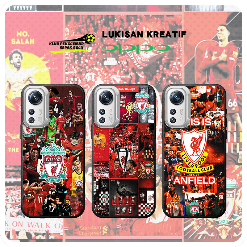 ปลอกOPPO Liverpool LFCฟุตบอลประกวดC Collage Drop Resistance Adapted OPPO A92 52 5 9 2020 8 78 5G 4G 