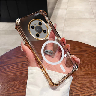 เคสสําหรับ Huawei Mate 30 40 Pro เคสโทรศัพท์ 2025 กันกระแทกแม่เหล็กใหม่ softCase SZ15