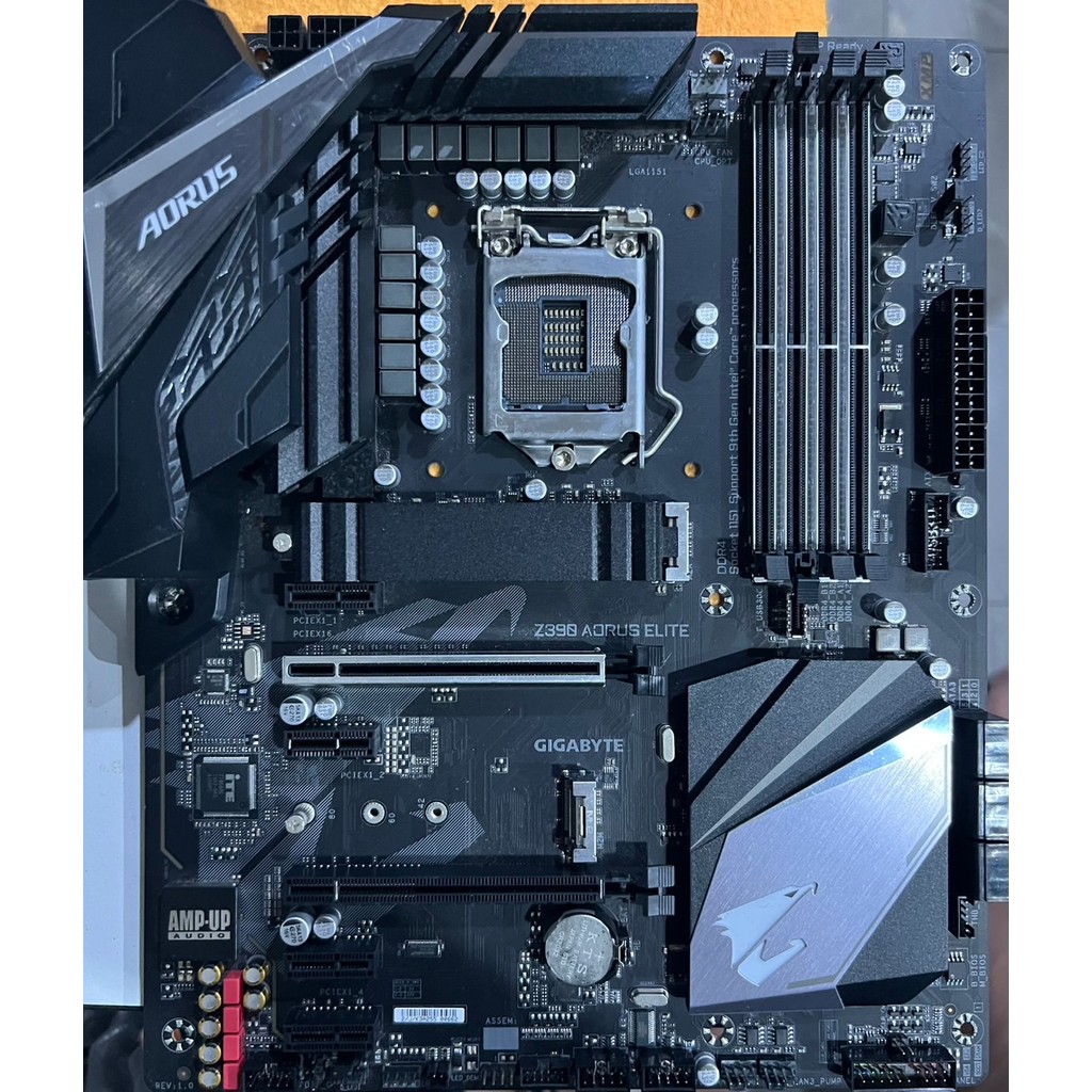 สินค้ามือ2 MAINBOARD  Socket 1151 v2 GIGABYTE Z390 AORUS ELITE RGB