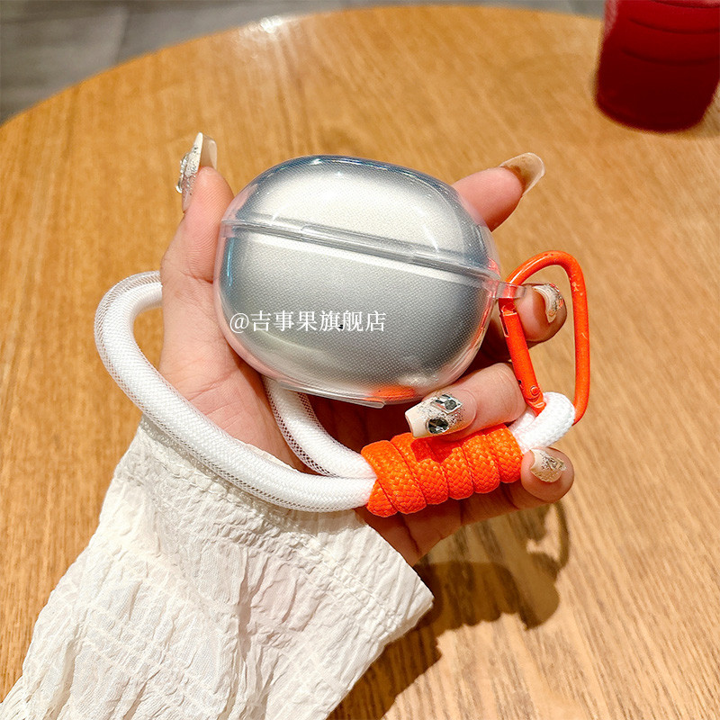 For EDIFIER Comfo C Case EDIFIER R1 Clear Soft Case Cute Lanyard Pendant EDIFIER Comfo C Shockproof 