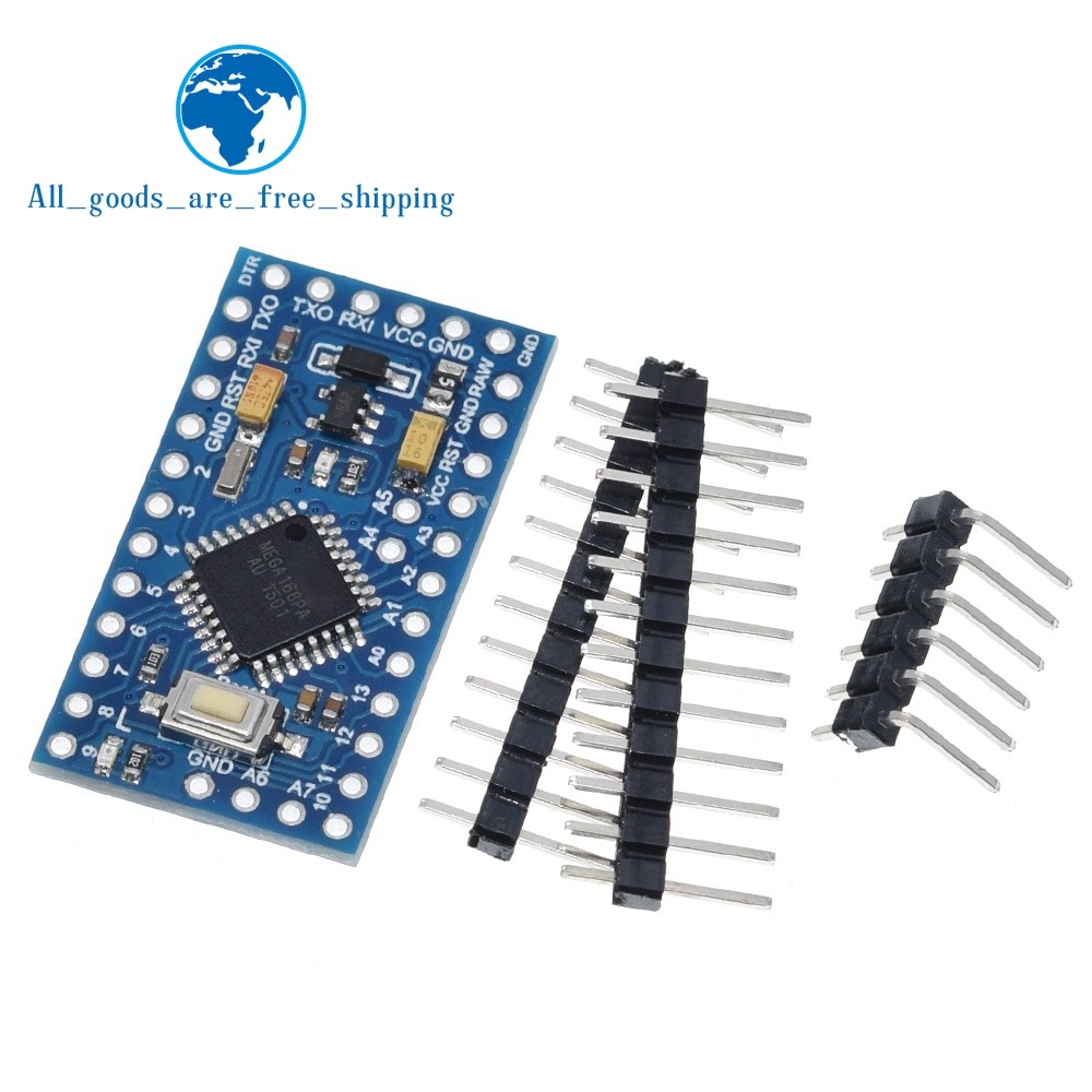 Pro Mini 168 Mini 5V/16M ATMEGA168 ATMEGA168P-AU 5V/16MHz สําหรับ Arduino
