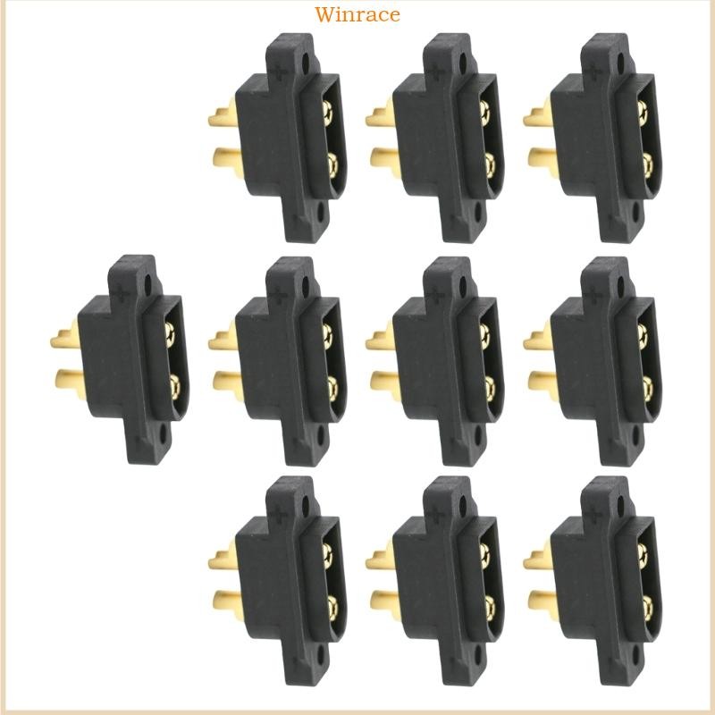 WRC 10 ชิ้นชายปลั๊กตัวเชื่อมต่อสําหรับรีโมทคอนโทรลเครื่องบินและหัตถกรรมโครงการ