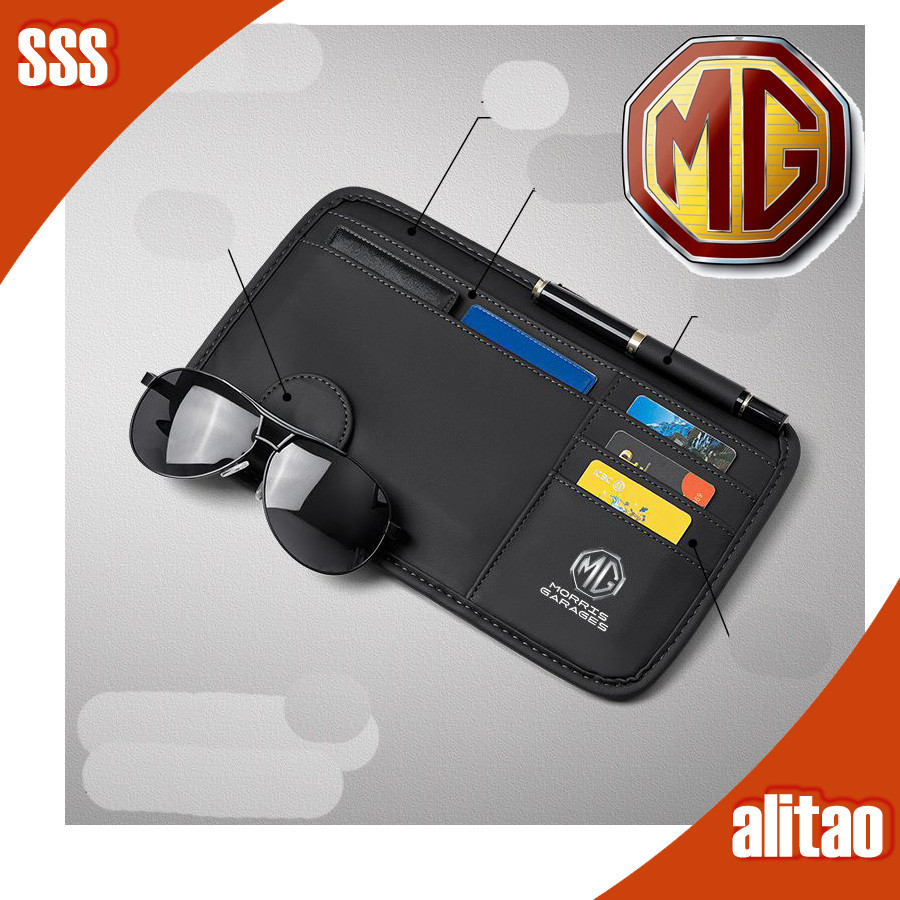 [พร้อม] MG4 EV Car Sun Visor Storage Bag MG Car Body Kit Car Decorative MG ZS HS MG IM6 MG S5 รถอุปก