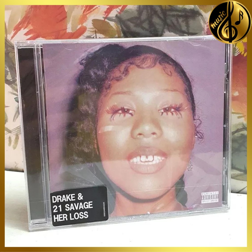 อัลบั้มซีดี Drake 21 Savage Her Loss [ปิดผนึก] ใหม่เอี่ยม