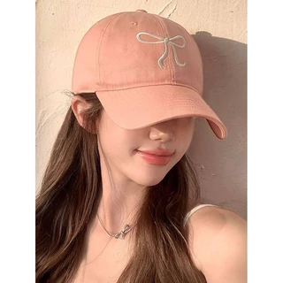 Destin🩰พร้อมส่งจากไทย🛒(MK-1)​ หมวกแก็ป "ปีกโบว์" มินิมอล มินิใจ หมวกเบสบอล แฟชั่นเกาหลี มี5สี