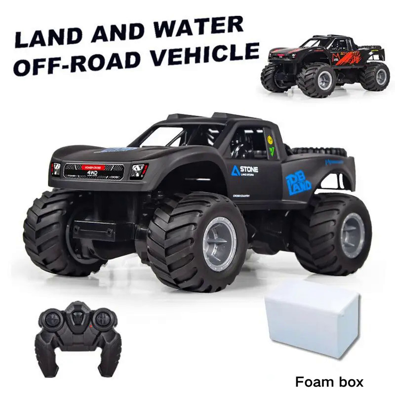 JJRC Q156 Remote Control Toy 4WD Off Road Amphibious Climbing Vehicle Waterproof Stunt Remote Contro