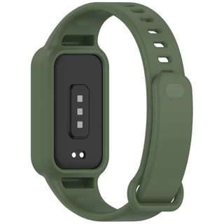 สายรัดซิลิโคนสําหรับ Xiaomi Smart Band 9 Active / Redmi band 3 กันน้ํากีฬาสายนาฬิกาอัจฉริยะสายรัดข้อมือแฟชั่น