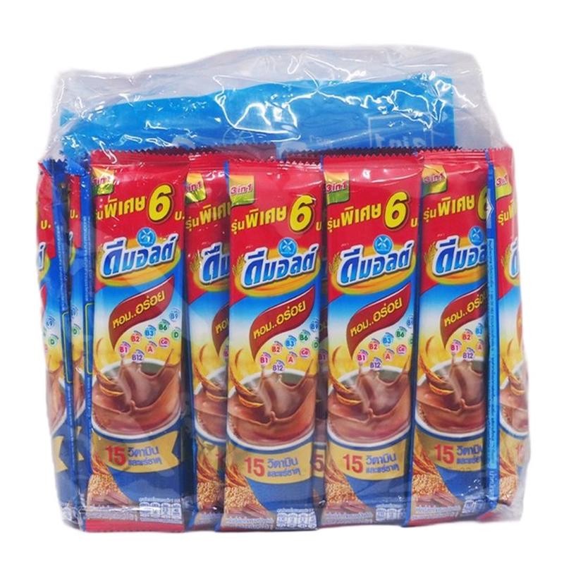 ดีมอลต์ 3 in 1ช็อกโกแล็ตมอลต์ ขนาด 30 กรัมxยกแพ็ค 30 ซอง