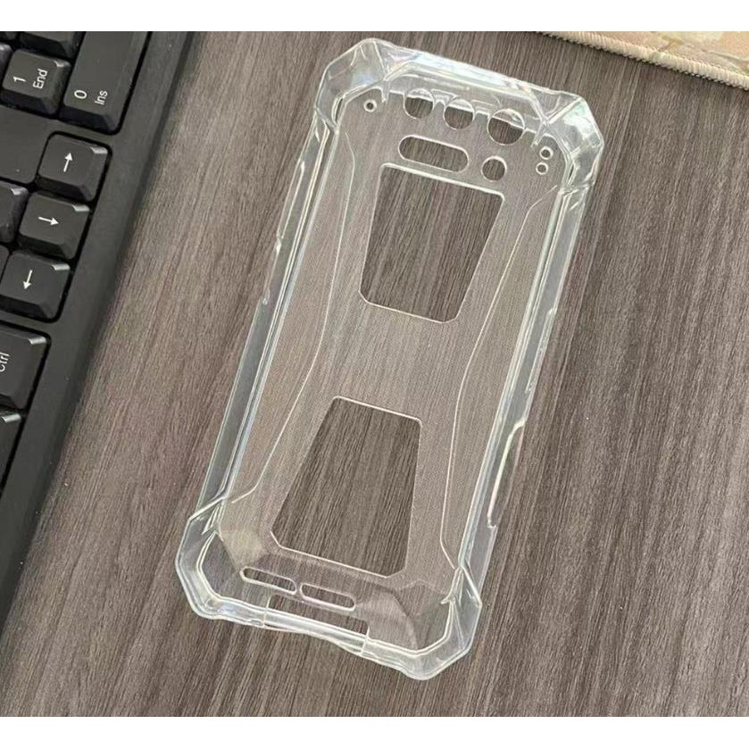 เคส TPU แบบนุ่มสําหรับ Unihertz 8849 Tank 2 Pro ซิลิโคนป้องกันโทรศัพท์กลับกรณี