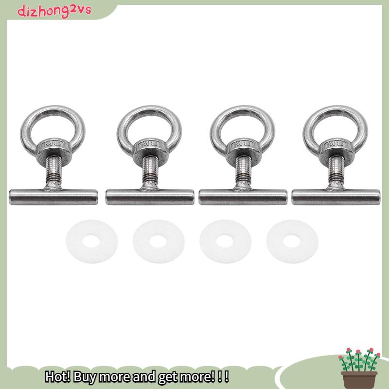[dizhong2vs]สําหรับ T5 T6 Car Nut Locking Rail Load Fixing 7H5883189E Silver Fixing Eye Bolt Lashing
