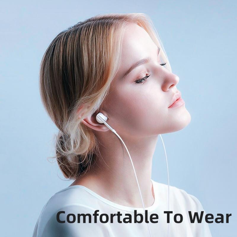Sprise หูฟังอินเอียร์ แบบมีสาย พร้อมไมโครโฟน ตัดเสียงรบกวน  ช่วงความถี่: 20Hz-20KHz